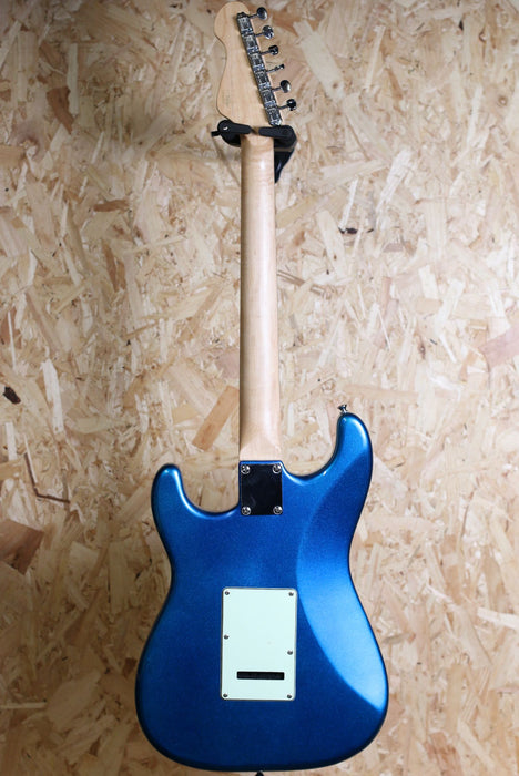 Vintage V6 Reissued Electric Guitar Candy Apple Blue - Pre-Owned