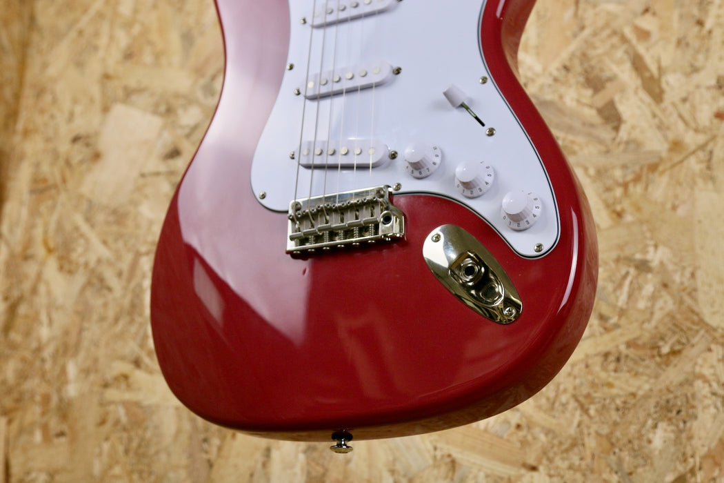 2025 PRS SE Silver Sky in Derby Red | John Mayer Signature - Pre-owned