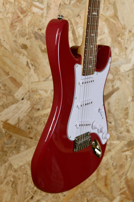 2025 PRS SE Silver Sky in Derby Red | John Mayer Signature - Pre-owned