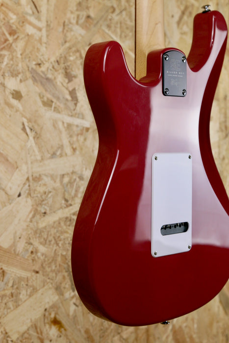 2025 PRS SE Silver Sky in Derby Red | John Mayer Signature - Pre-owned