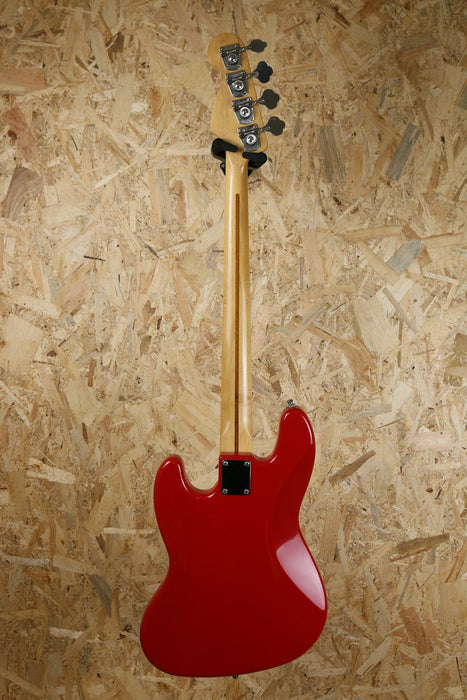 1997 Fender MIM Jazz Bass in Red - Pre-owned