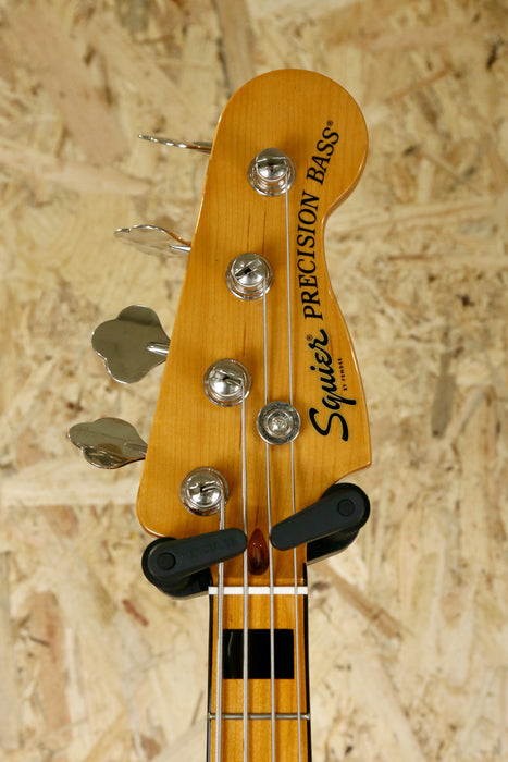 2023 Squier Classic Vibe 70's Precision Bass Guitar in High Gloss Walnut - Pre-owned