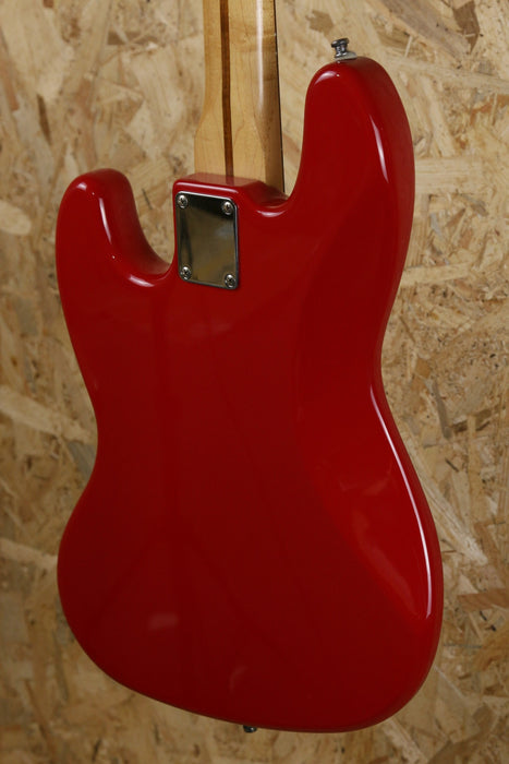 1997 Fender MIM Jazz Bass in Red - Pre-owned