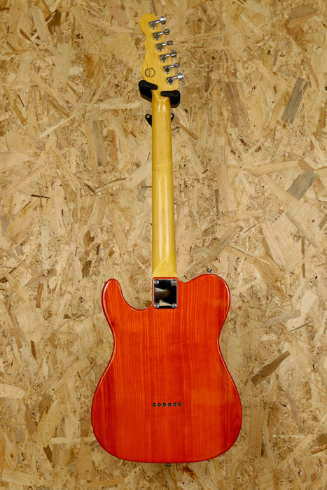 G&L Tribute Series Asat Classic Semi Hollow in Clear Orange - Pre-Owned