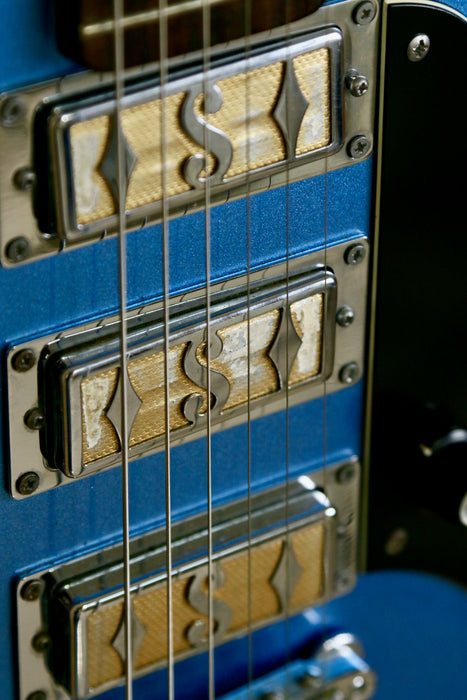 Supro 2030BM Hampton Triple Pickup Island Series in Metallic Ocean Blue - Pre-Owned