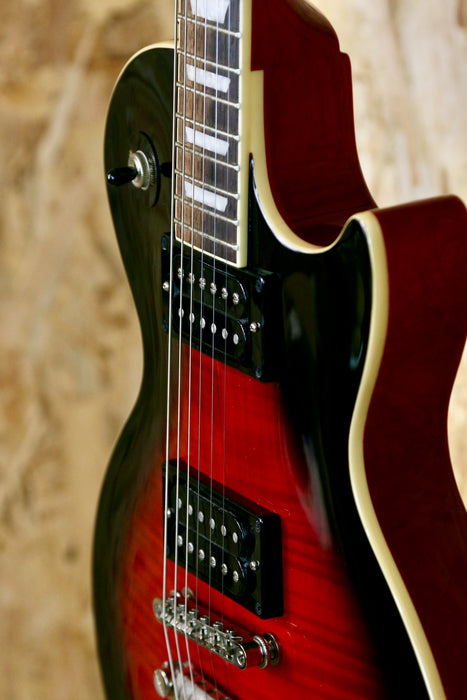 2021 Epiphone Slash Signature Les Paul Standard in Vermillion Burst w/Original Case - Pre-owned