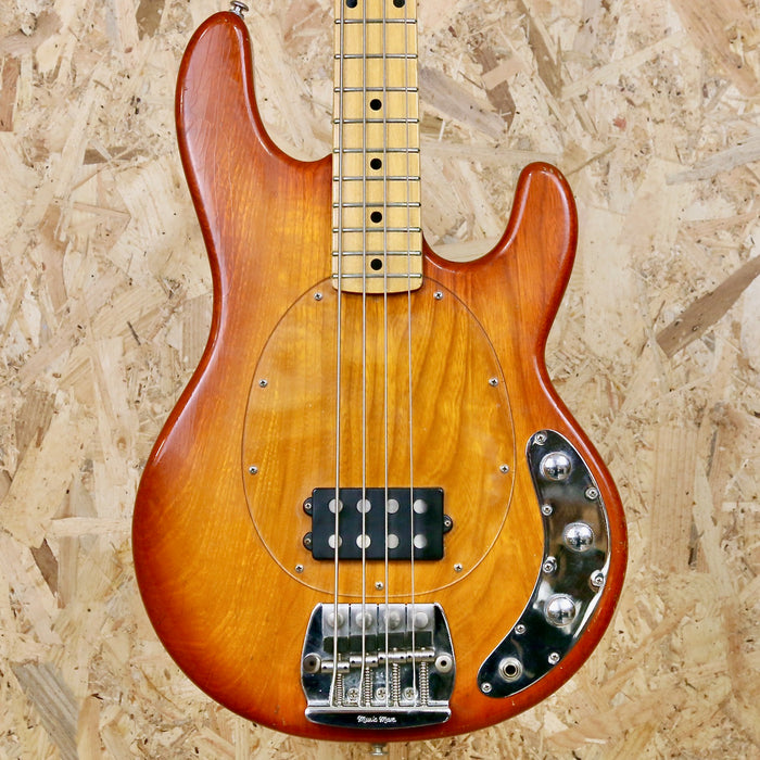 1980's Ernie Ball Music Man Stingray Bass Guitar in Honeyburst - Pre-owned