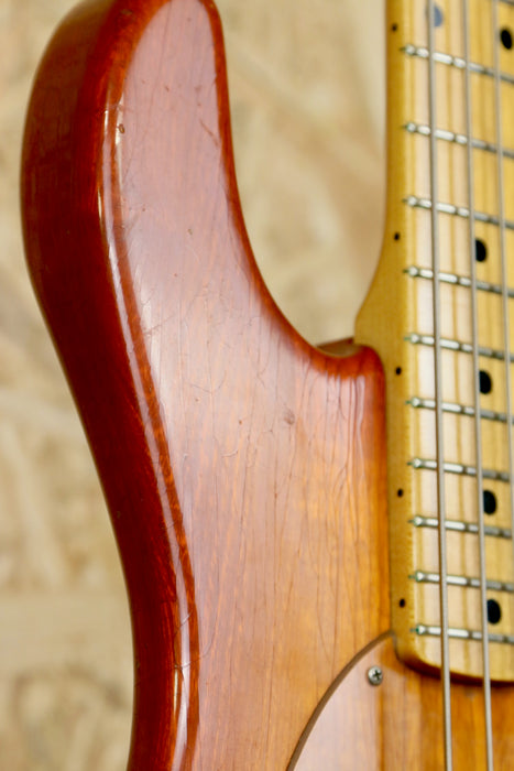 1980's Ernie Ball Music Man Stingray Bass Guitar in Honeyburst - Pre-owned