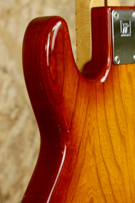 1980's Ernie Ball Music Man Stingray Bass Guitar in Honeyburst - Pre-owned