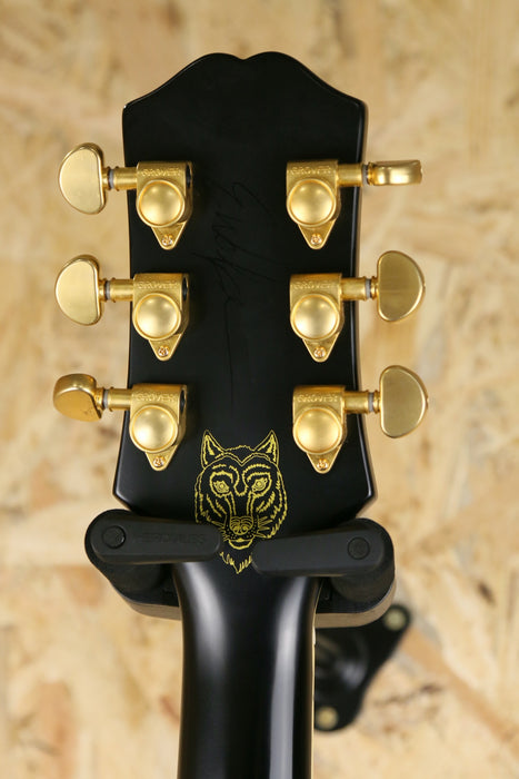 2022 Epiphone Emily Wolfe Sheraton Semi Acoustic w/Bag - Black - Pre-owned