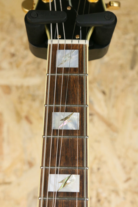 2022 Epiphone Emily Wolfe Sheraton Semi Acoustic w/Bag - Black - Pre-owned