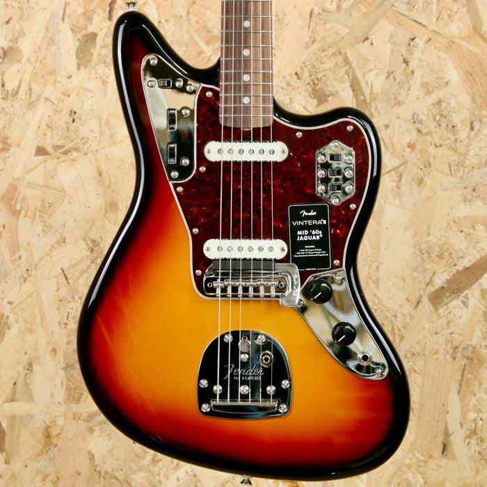 Fender Vintera® III Mid '60s Jaguar®, Rosewood Fingerboard, 3-Color Sunburst