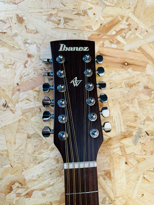 Ibanez AW18-12 12-String Acoustic | Natural Gloss - Pre-owned