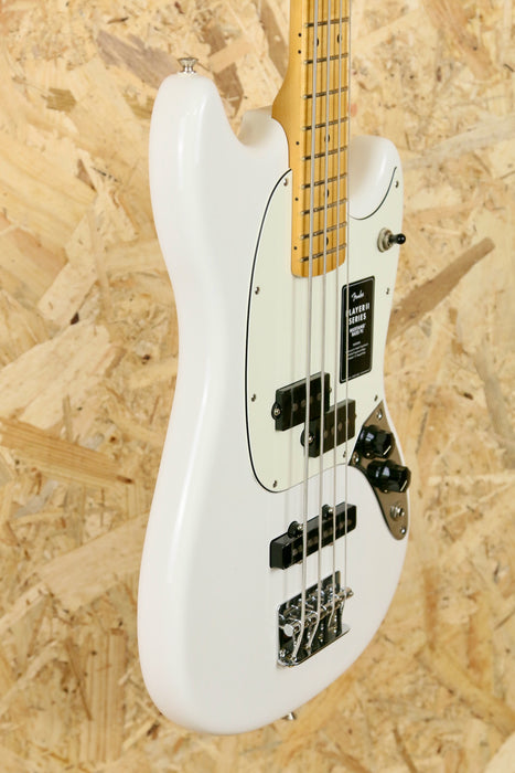 Fender Player II Mustang® Bass PJ, Maple Fingerboard, Polar White - B-Stock