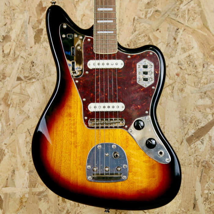 2025 Fender Squier Classic Vibe '70s Jaguar®, Laurel Fingerboard, 3-Color Sunburst - Pre-owned