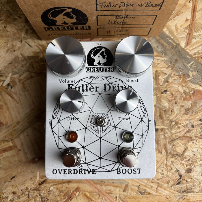 Greuter Fuller Drive with Boost Overdrive Effect Pedal - Pre-owned