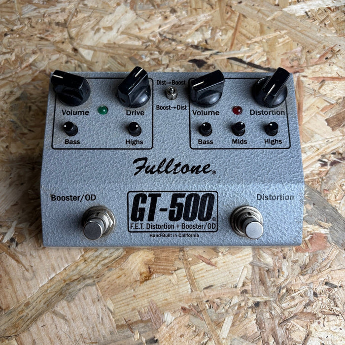 Fulltone GT-500 F.ET. Distortion + Booster/OD Effect Pedal - Pre-owned