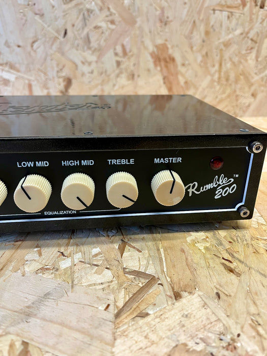 Fender Rumble 200W Bass Amplifier Head - Pre-owned