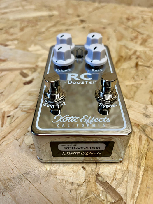 Xotic RC Booster V2 CHROME - Pre-owned