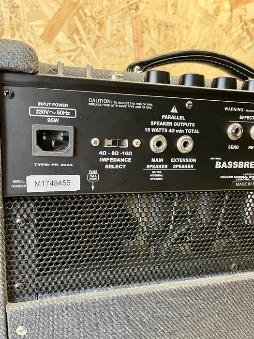 Fender Bassbreaker 15w Combo Electric Guitar Amplifier - Pre-owned