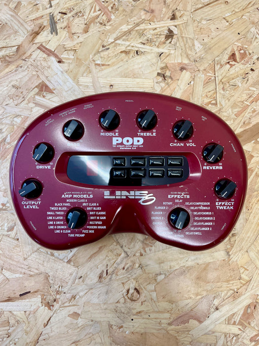 Line 6 Pod 2.0 Guitar Multi Effects - Pre-owned