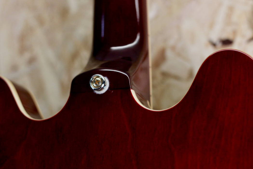 2012 Epiphone Riviera P93 WR with Bigsby in Vintage Cherry - Pre-Owned