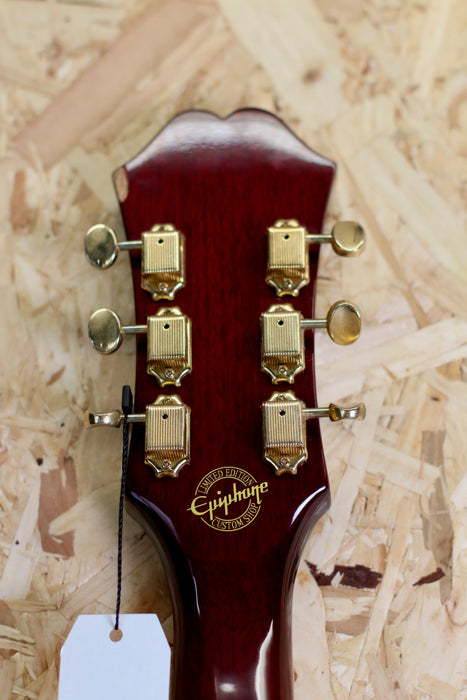 2012 Epiphone Riviera P93 WR with Bigsby in Vintage Cherry - Pre-Owned