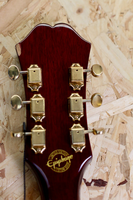 2012 Epiphone Riviera P93 WR with Bigsby in Vintage Cherry - Pre-Owned