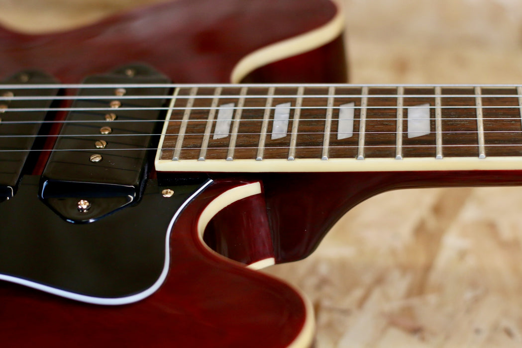 2012 Epiphone Riviera P93 WR with Bigsby in Vintage Cherry - Pre-Owned