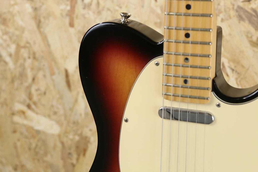 2006 Fender Highway One USA Standard Telecaster in 3 Tone Sunburst w/Maple Neck - Pre-owned