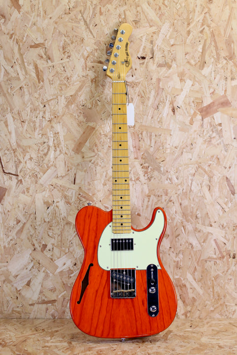 G&L Tribute ASAT Classic Bluesboy Semi-Hollow Clear Orange - Pre-Owned