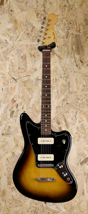 2011 Fender Jaguar P90 Blacktop 2 Tone Sunburst MIM Rosewood Board - Pre-owned