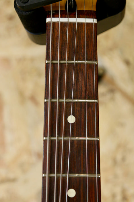 2011 Fender Jaguar P90 Blacktop 2 Tone Sunburst MIM Rosewood Board - Pre-owned