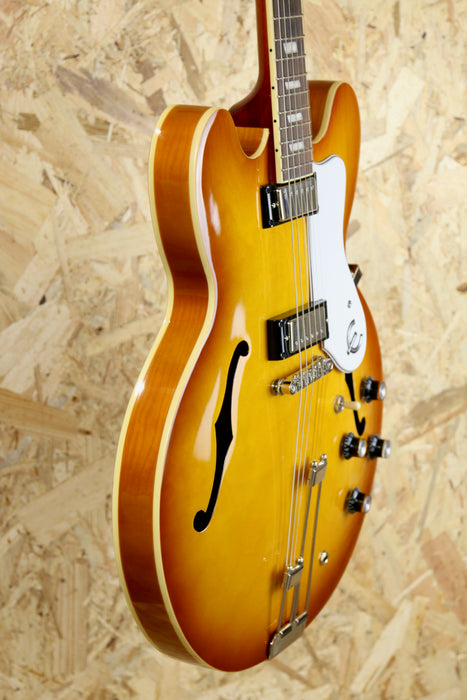 2024 Epiphone Rivera Semi Hollow w/Mini Humbuckers in Royal Tan - Pre-owned