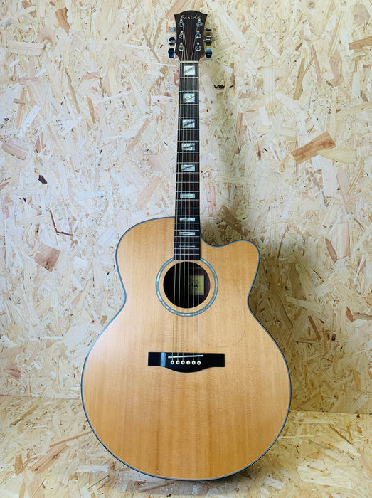 Pre-owned - Farida J-10CE OP Acousitc Guitar in Nautral 'Open Pore' Finish