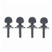 Graphtech RATIO Ukulele Large Button Tuners ~ Black