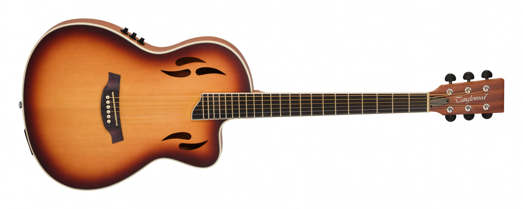 Tanglewood Union Series Thinline Hybrid Cutaway Acoustic Guitar TU3TLCESB