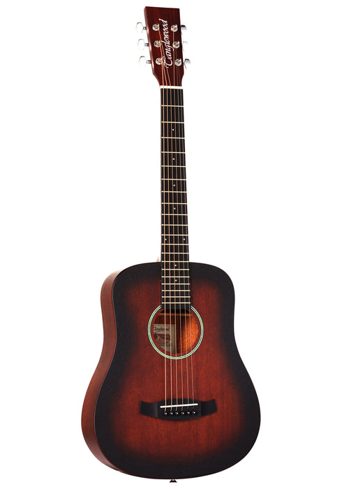Tanglewood Crossroads Travel - Whiskey Barrel Burst Satin TWCR T - Guitar Warehouse