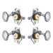 Grover U98 Series Sta-Tite Ukulele Pegs (Set of 4) ~ Chrome