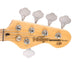 Vintage V96 ReIssued 5-String Active Bass ~ Flamed Tobacco Sunburst