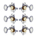 Grover STA-TITE Machineheads ~ 3+3 ~ Vertical ~ Chrome
