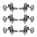 Grover STA-TITE Machineheads ~ 3+3 ~ Horizontal ~ Chrome