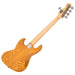 Vintage VJ75 ReIssued Maple Fingerboard Bass Guitar ~ 5-String - Natural Ash
