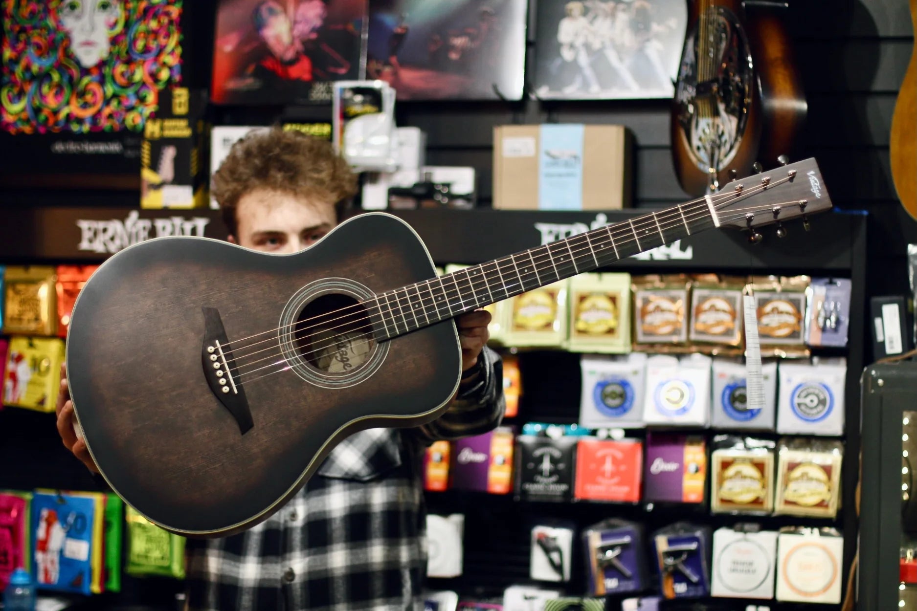 Vintage V300 Acoustic Guitar Outfit 