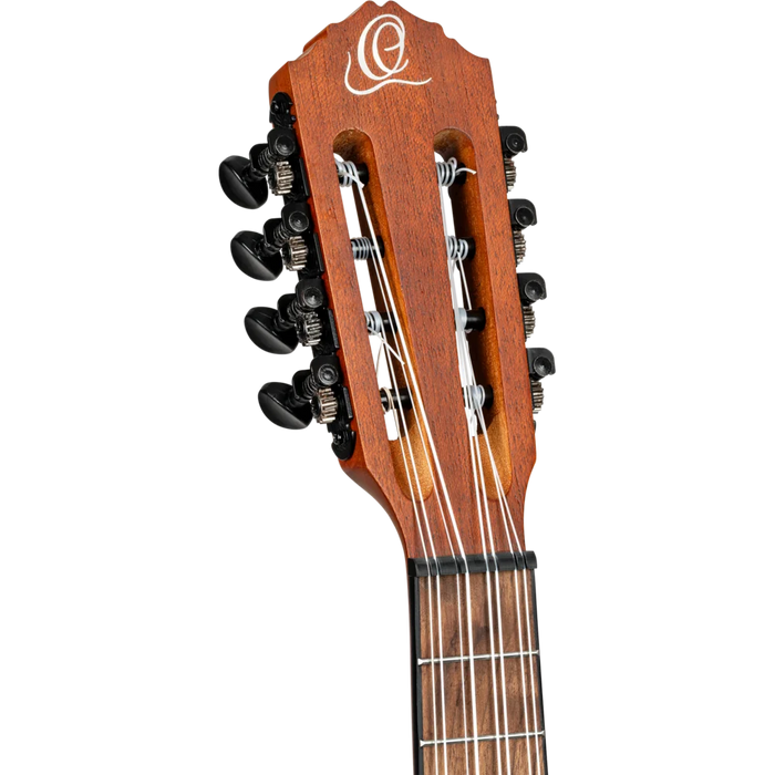 Ortega Bonfire Series Tenor 8-String Ukulele Mahogany Natural - RU4MM-CE-TE-8