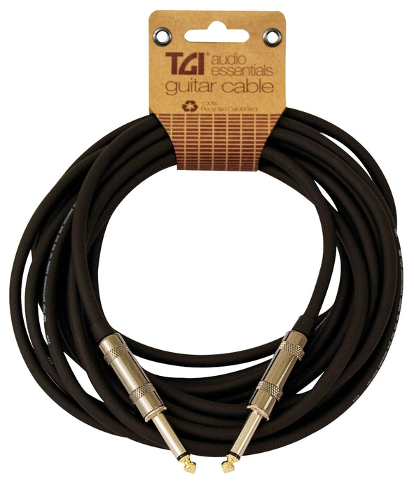 TGI Speaker Cable 20ft / 6M Jack to Jack - Black
