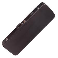 Freestyle Deluxe Hard-Shell Wood Case For Jaguar Style Guitars - Black