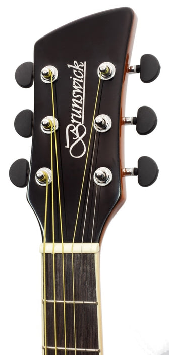 Brunswick BSM100M Super Mini Mahogany Acoustic Guitar w/Padded Gig Bag