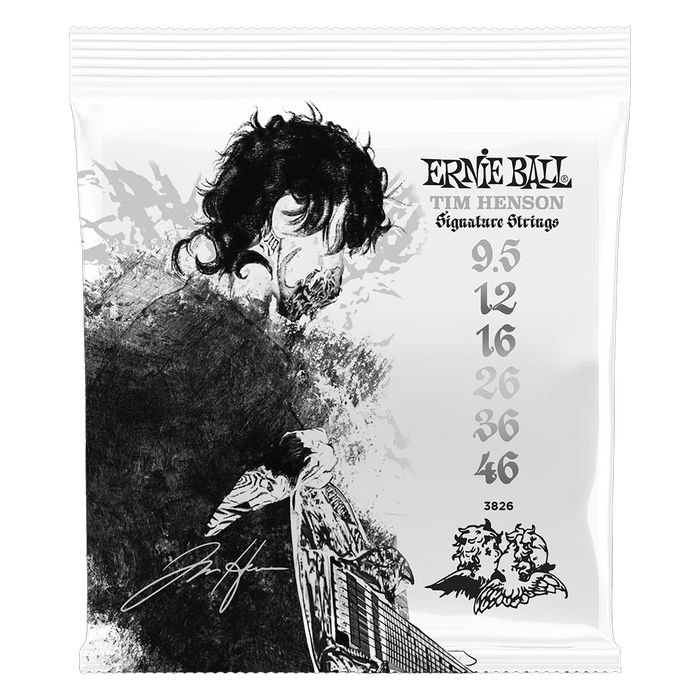 Ernie Ball Tim Henson Signature Electric Guitar Strings 9.5-46 Cobalt