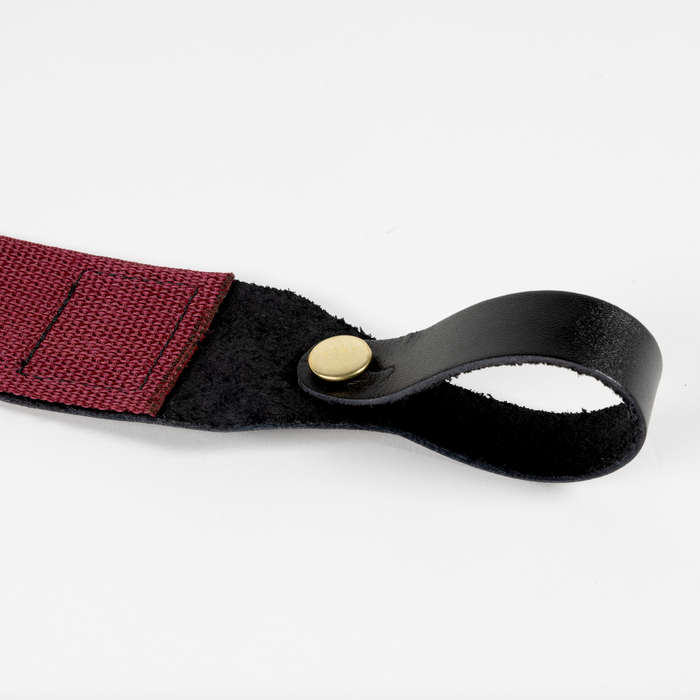 ERNIE BALL POLYPRO ACOUSTIC STRAP - BURGUNDY - Guitar Warehouse